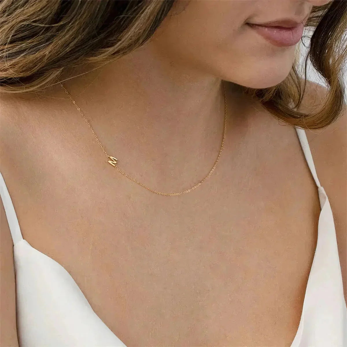 Collier Personnalisé avec Initiale Latérale — photo 8